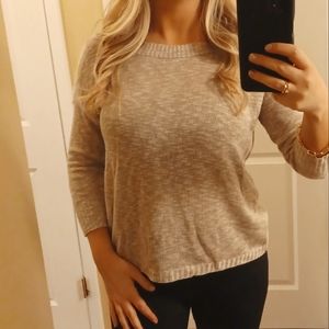 Express beige color sweater